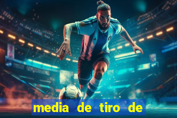 media de tiro de meta por jogo